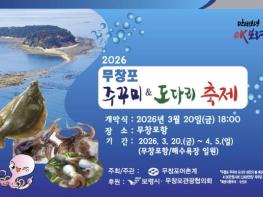 보령시, 봄맞이 제철 주꾸미·도다리 먹고 신비의 바닷길도 체험해요! 기사 이미지