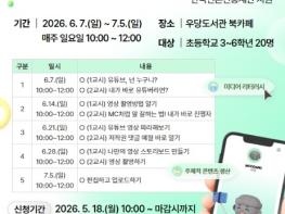 제주시 우당도서관, 미디어교육 프로그램 ‘유튜브 속 반짝이는 나’ 운영 기사 이미지