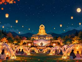 힙하게 즐기는 K-사찰, 가을밤엔 절로! '가을엔 절로 페스타' 개최 기사 이미지
